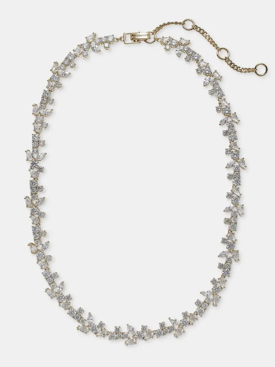 Колье-воротник с кубическим цирконием, 16" + 3" удлинитель Givenchy