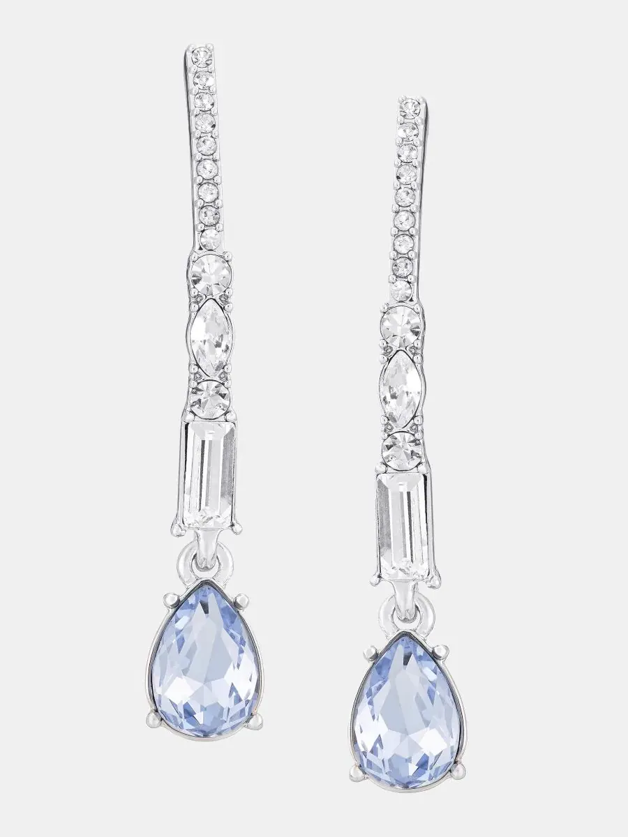 Серьги-пусеты с кристаллами, модель Crystal Threader Givenchy