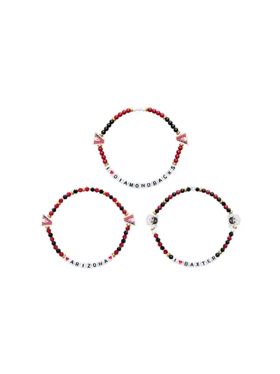 Набор из 3 браслетов дружбы с принтом Arizona Diamondbacks FOCO