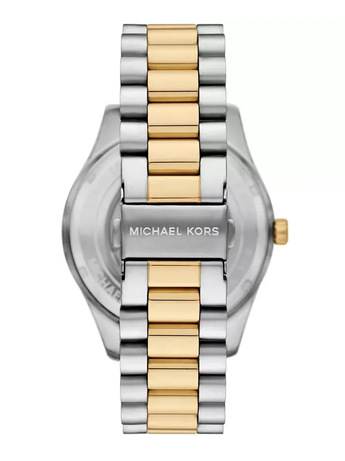 Мужские часы Lexington Automatic с двухцветным корпусом из нержавеющей стали, 45 мм Michael Kors — изображение 2 из 5