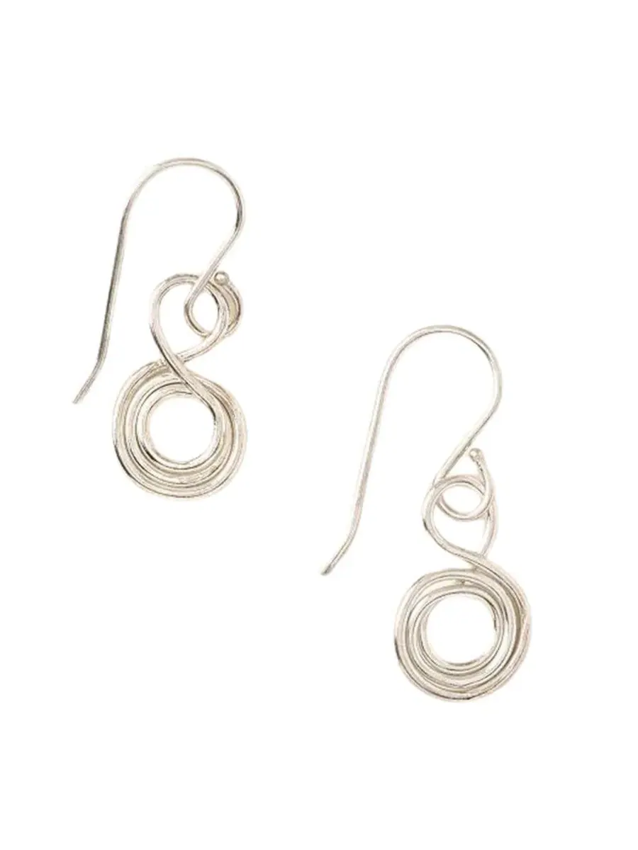 Серьги благодарности Uncommon Goods — серебристый