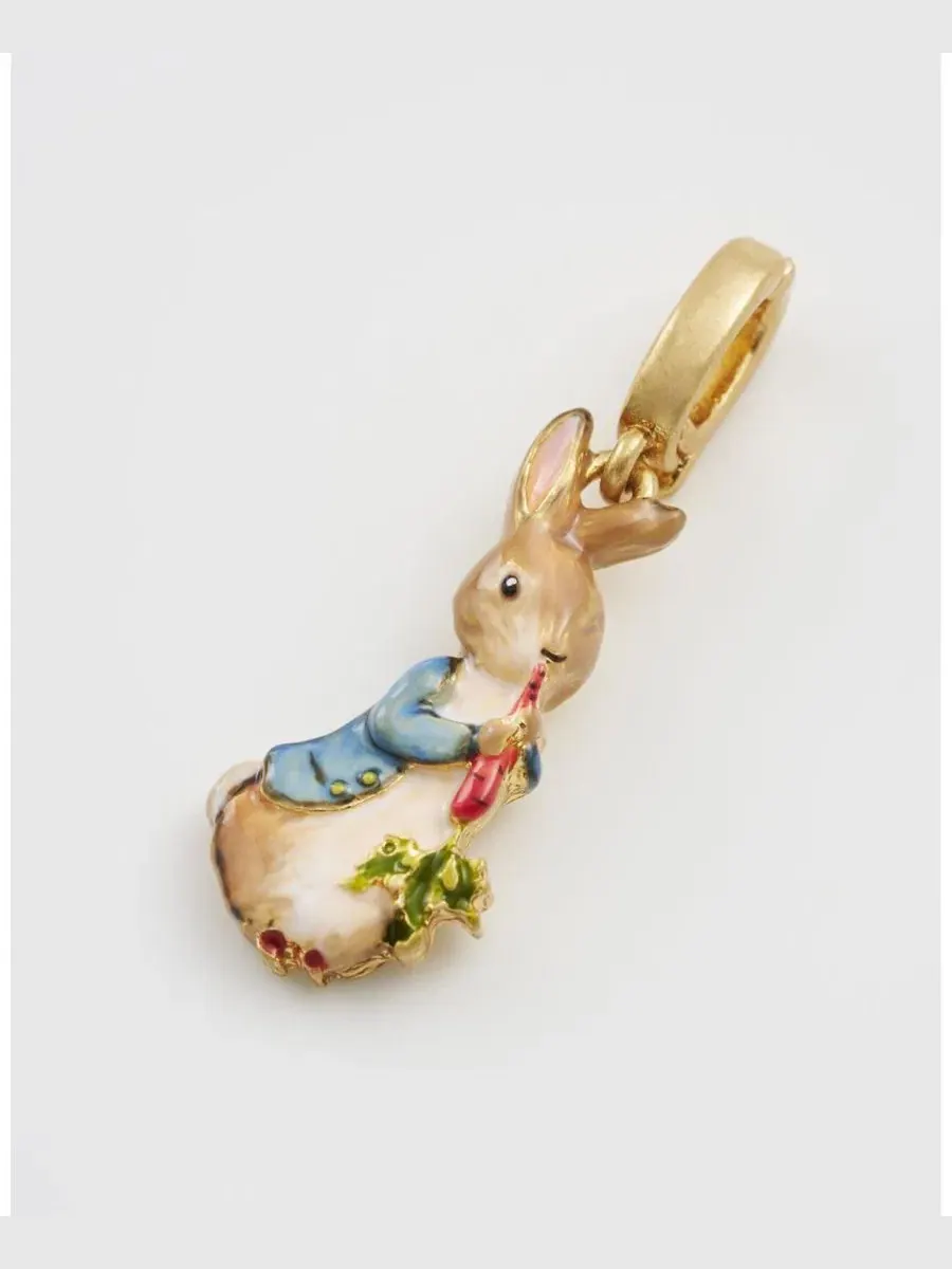 Кулон с кроликом Peter Rabbit Fable England — изображение 4 из 7, оттенок золото