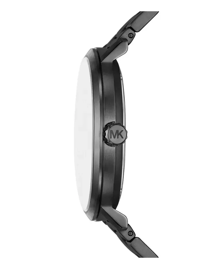 Мужские часы Blake Three-Hand Date, черные, из нержавеющей стали, 42 мм Michael Kors — изображение 2 из 5