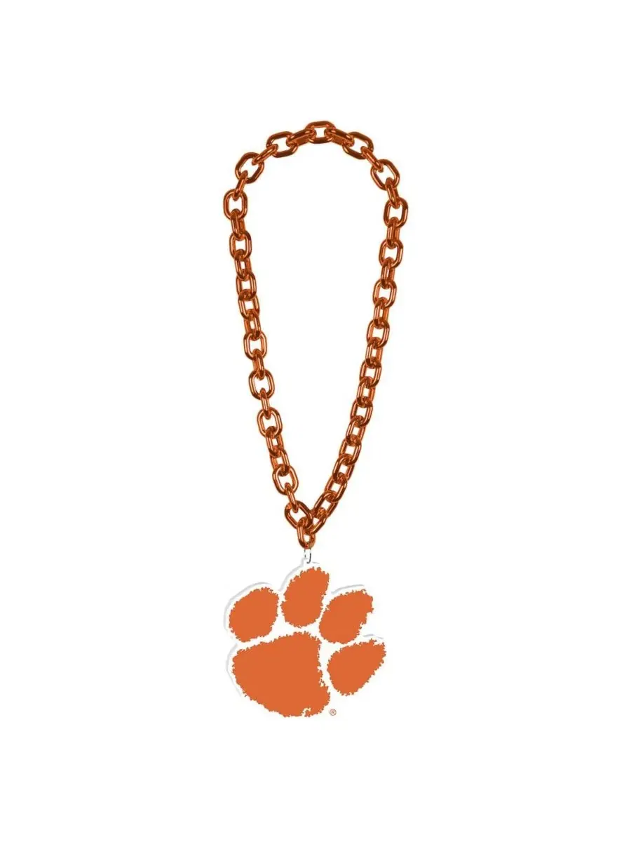 Ожерелье с подвеской Clemson Tigers Big Chain Logo Wincraft