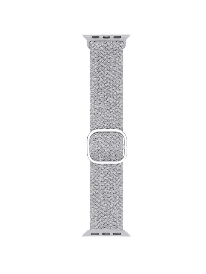 Унисекс нейлоновый ремешок Avalon для Apple Watch, размер — 38 мм, 40 мм, 41 мм Posh Tech — изображение 3 из 5, оттенок серый