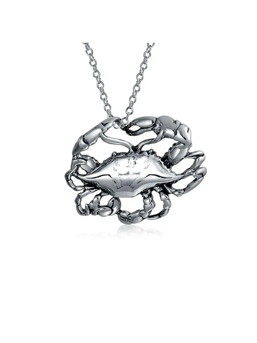 Кулон-подвеска в виде краба с цепочкой Bling Jewelry