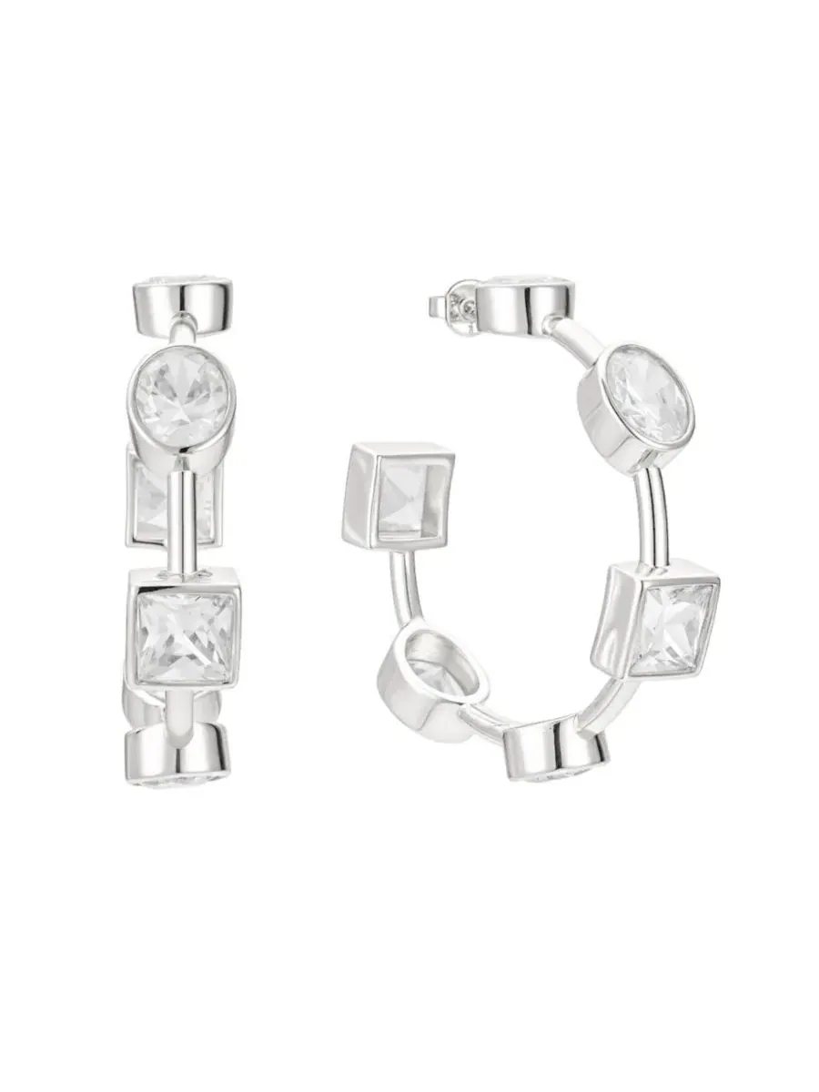Серьги-хупы Ravenna Hoop Untamed Petals