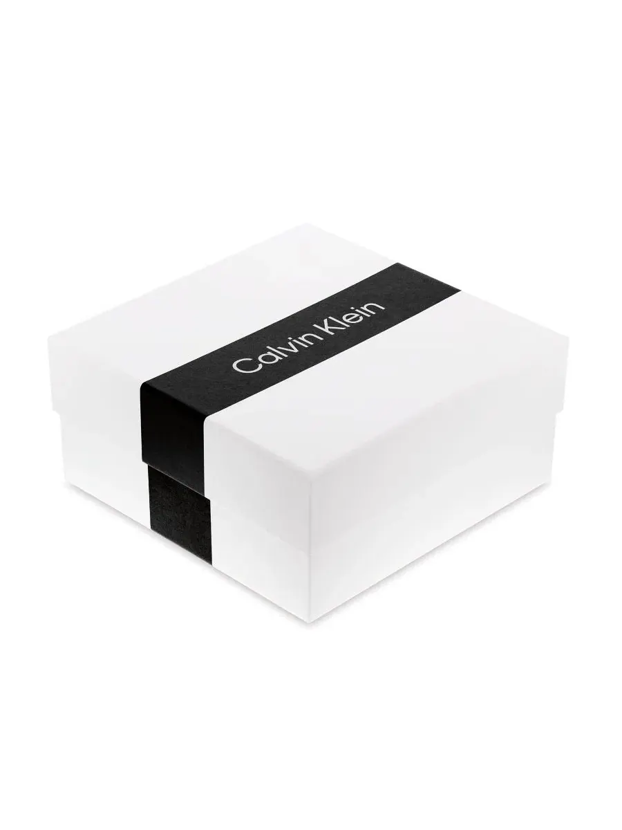 Кольцо из стали с золотистым покрытием, модель Modern Repetition Calvin Klein — изображение 4 из 4, оттенок золото