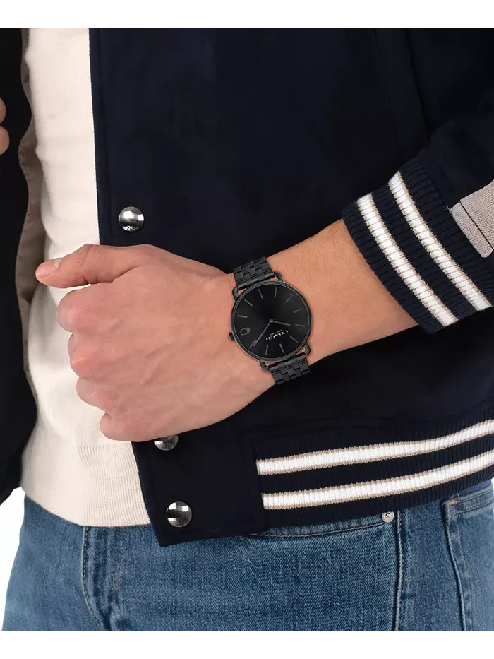 Мужские часы Elliot Ionic с черным браслетом из нержавеющей стали, 43mm Coach — изображение 4 из 6