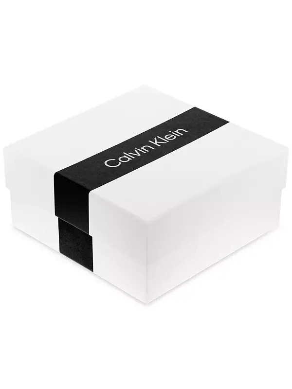 Серьги-Кольца средней длины Modern Purity, 1,97 дюйма Calvin Klein — изображение 4 из 4, оттенок золото