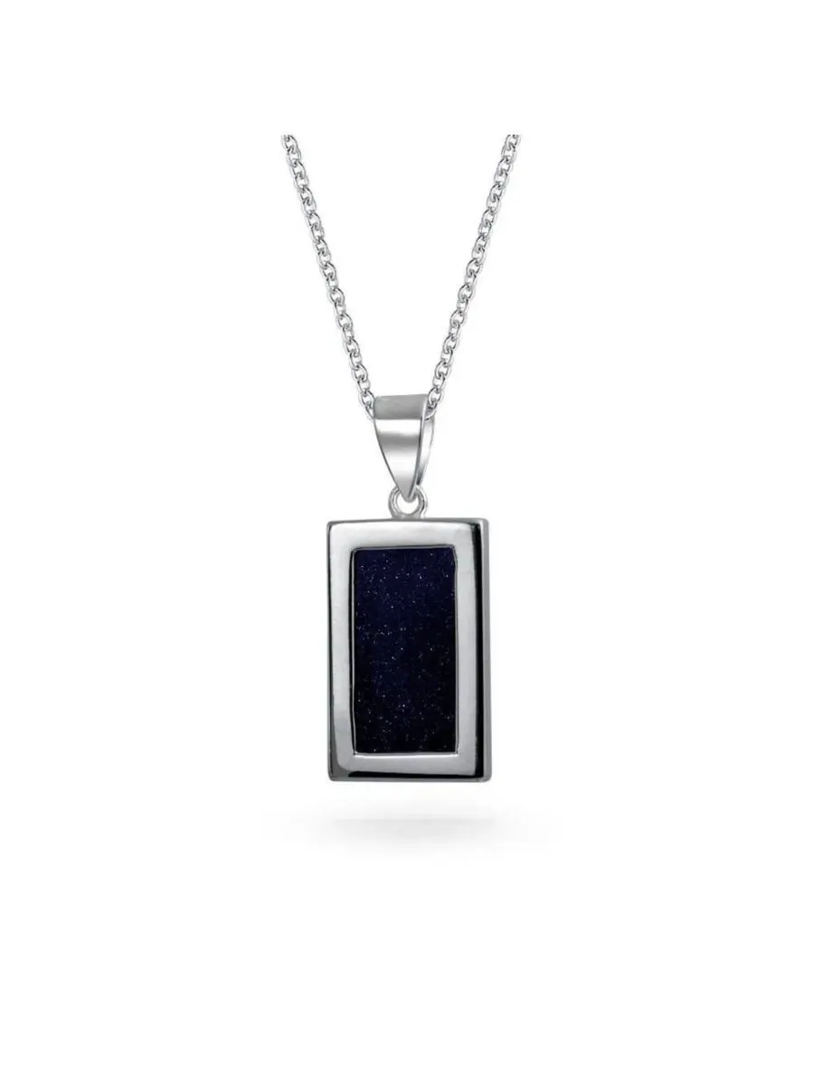 Подвеска-кулон в виде знака зодиака Телец с голубым золотистым стеклом Bling Jewelry — изображение 2 из 3, оттенок синий