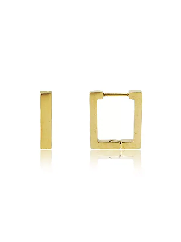 Рейн Квадрат Хагги /золото Rebl Jewelry