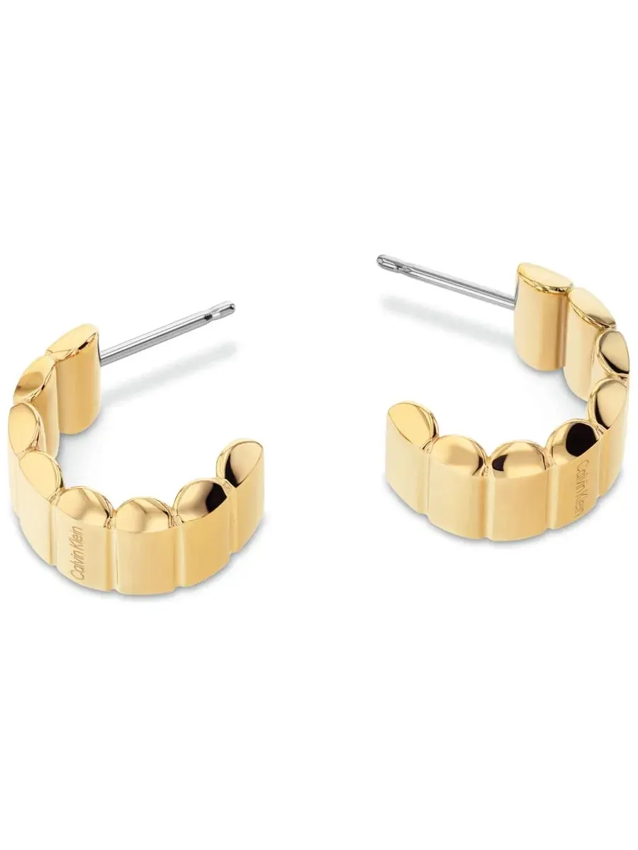 Серьги Modern Repetition Calvin Klein — изображение 2 из 4, оттенок золото