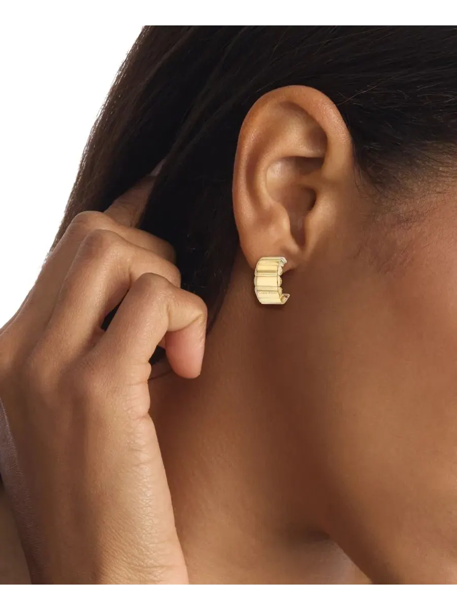Серьги Modern Repetition Calvin Klein — изображение 3 из 4, оттенок золото
