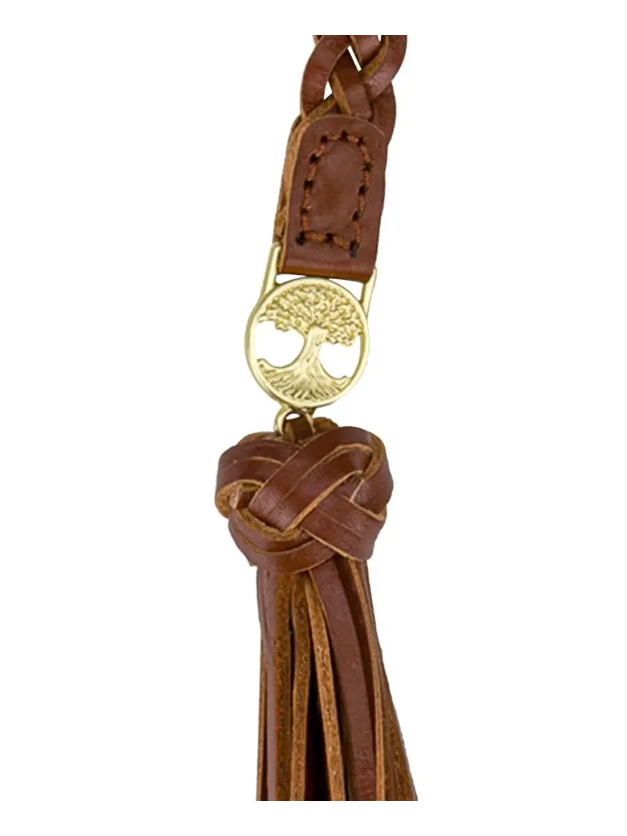 Кожаное лариат-ожерелье Wrapped Leather Collection Lariat Necklace Patricia Nash — изображение 2 из 3