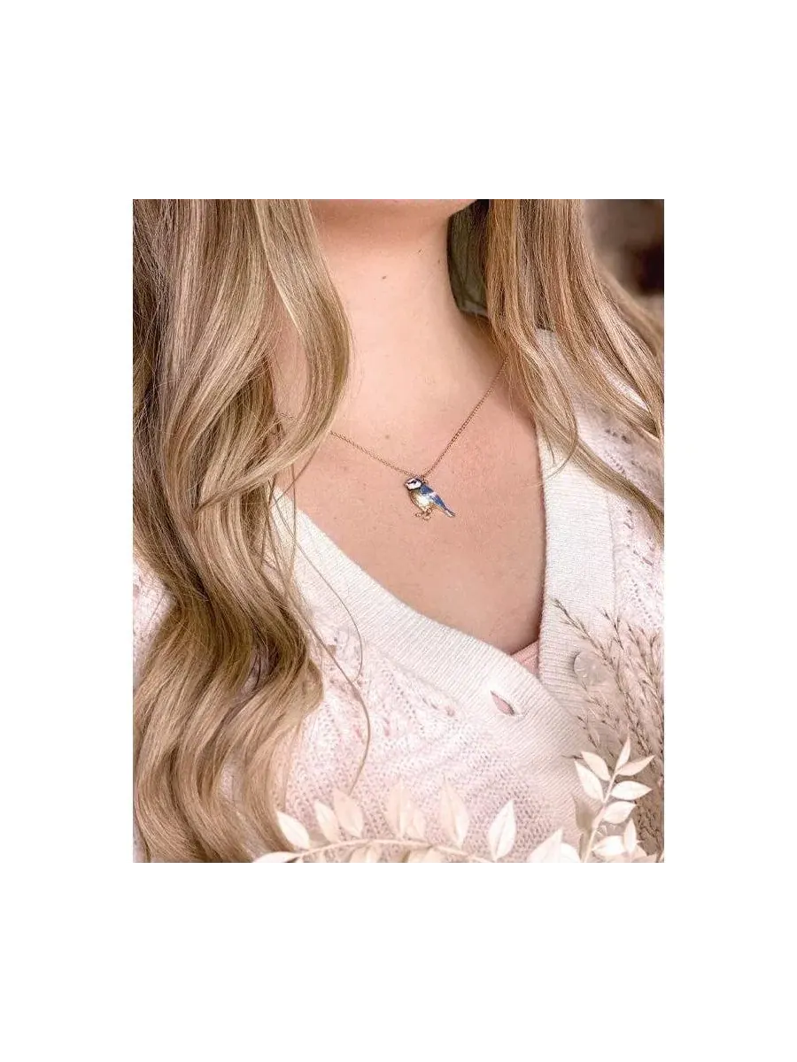 Подвеска с эмалью, модель Short Necklace Fable England — изображение 3 из 4, оттенок золото
