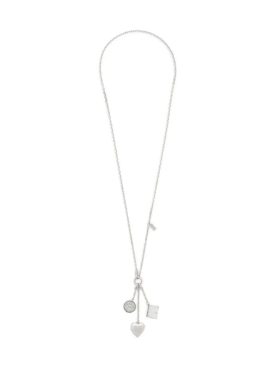 Колье-лариат с шармами, модель Heart Charm COACH