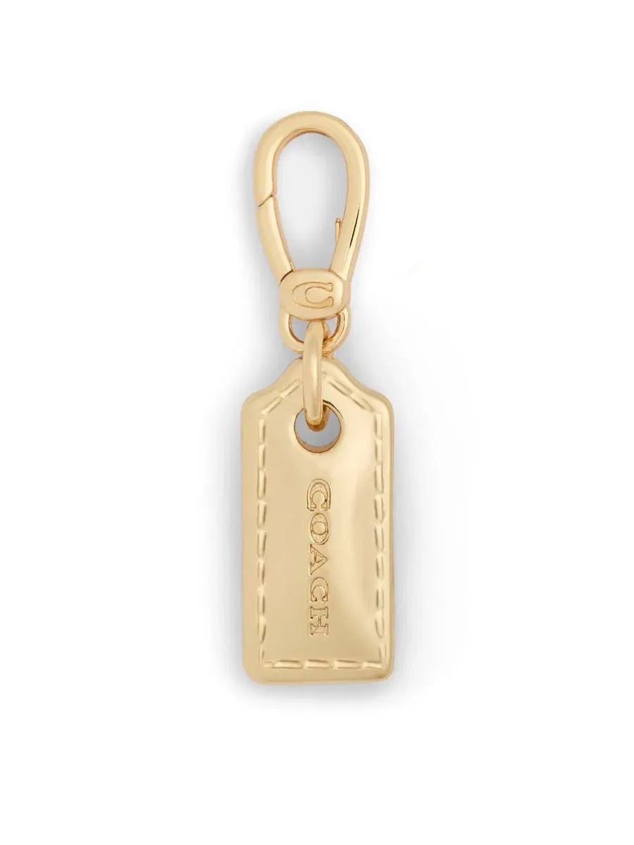 Подвеска-шарм с фирменным брелоком Hangtag COACH