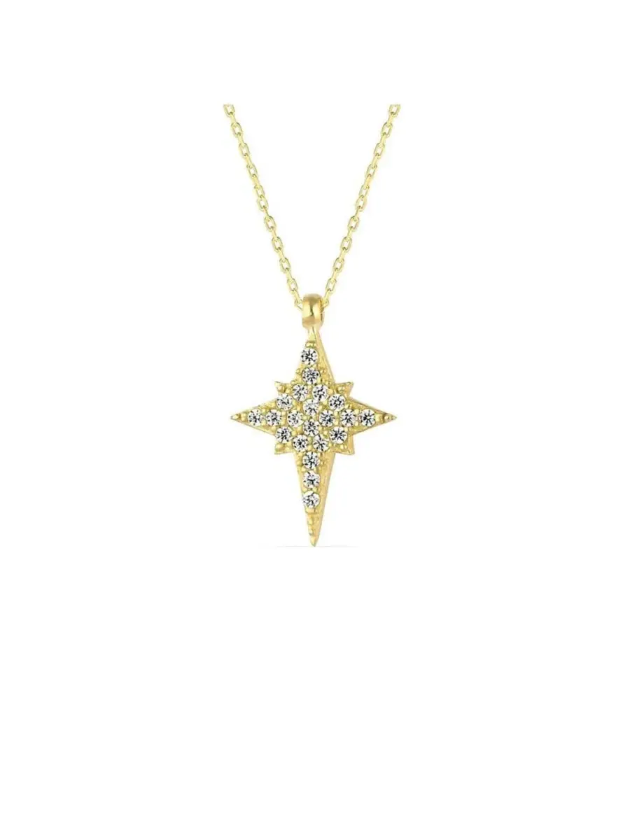 Кулон с подвеской-звездой Polaris Northern Star Polaris Spero London