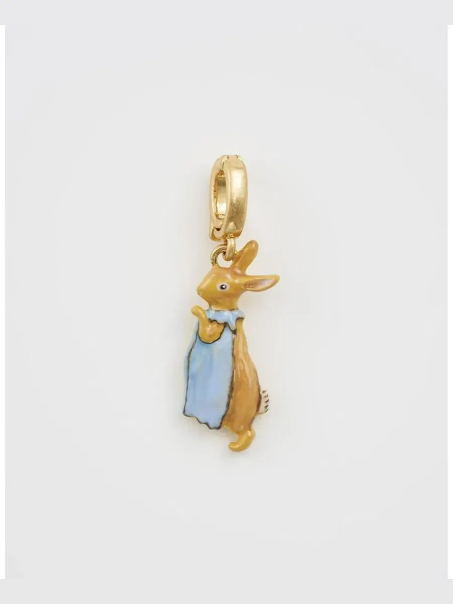 Кулон-подвеска Peter Rabbit Flopsy Fable England — изображение 2 из 4, оттенок золото