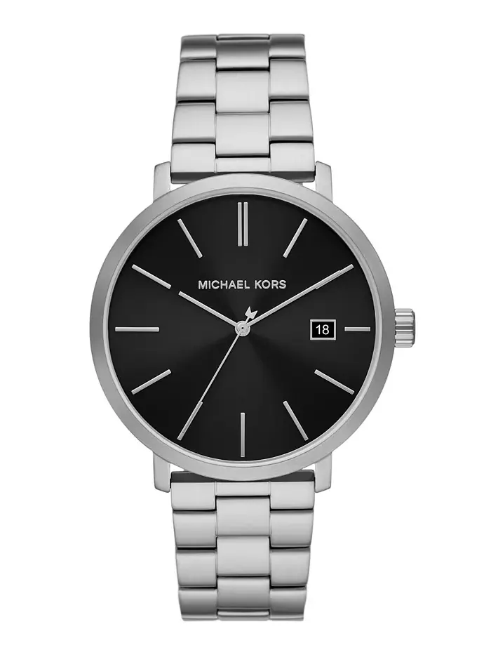 Мужские часы Blake Three-Hand Date из нержавеющей стали, 42 мм Michael Kors