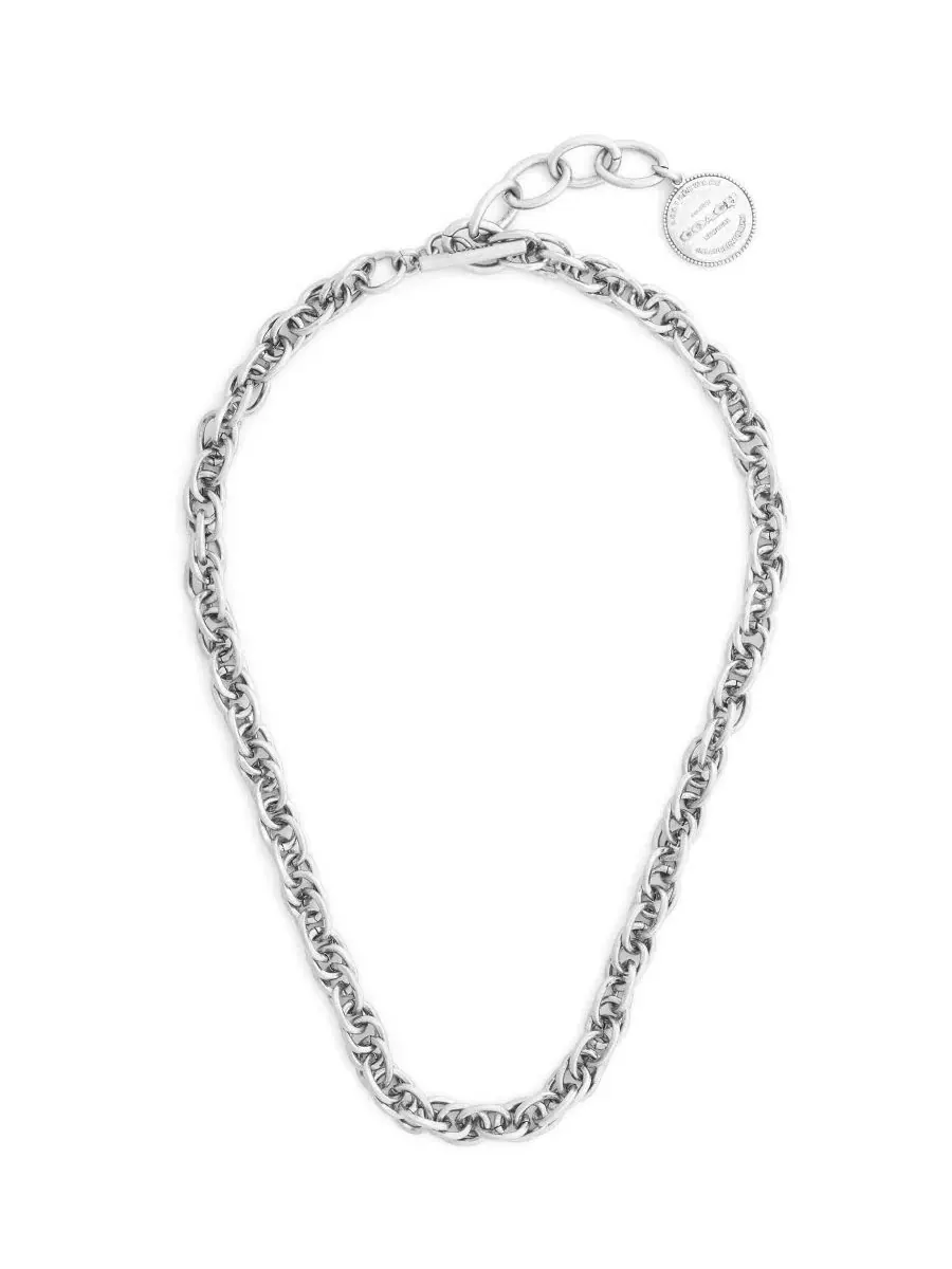 Колье Heritage Twist Link Collar Necklace COACH