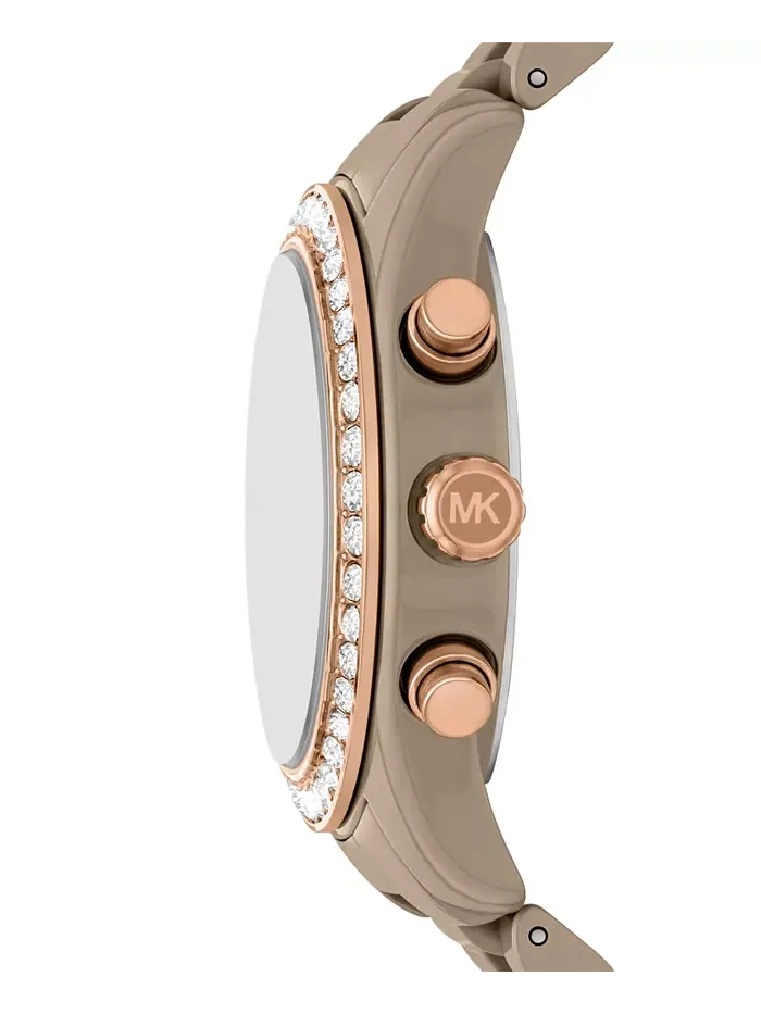Женские часы Lexington Chronograph Mink Ceramic, 38mm Michael Kors — изображение 3 из 4
