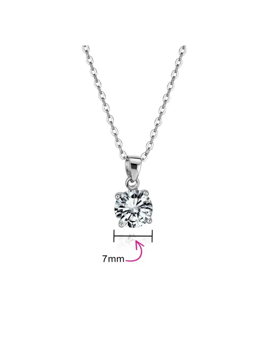 Подвеска-кулон из стерлингового серебра с фианитом Bling Jewelry — изображение 3 из 3, оттенок темный зеленый