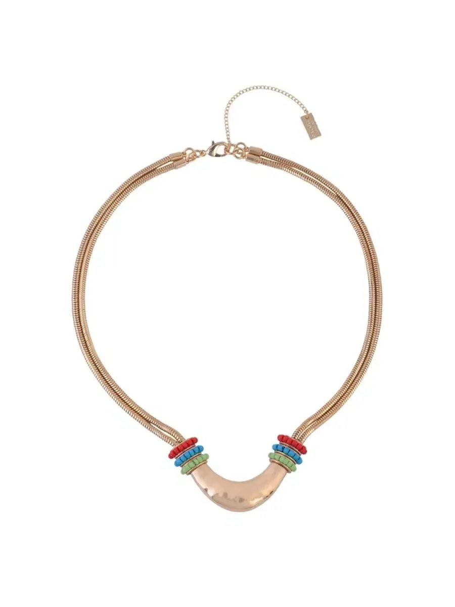 Колье с кулоном Tone Collar Necklace Brass RACHEL Rachel Roy