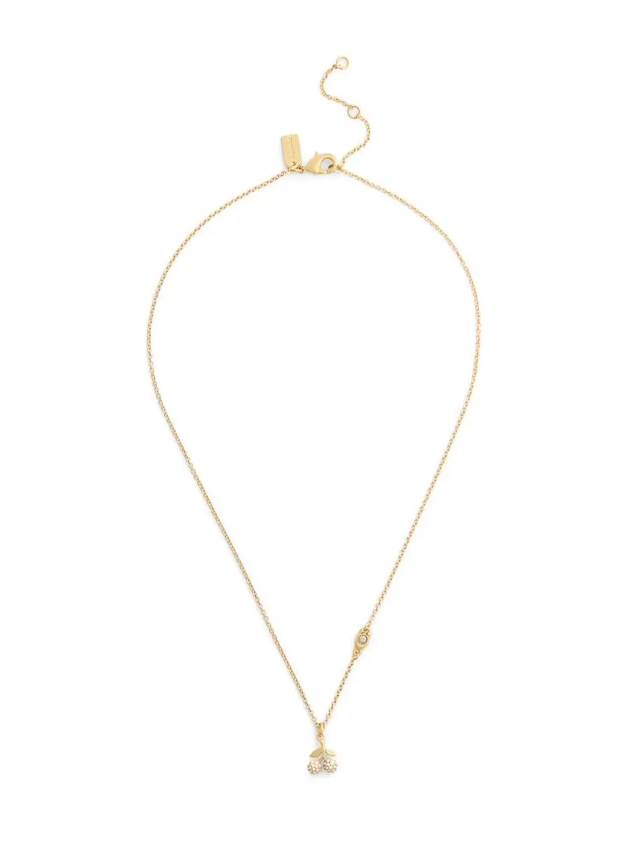 Ожерелье с подвеской из искусственного камня Icons Cherry Coach