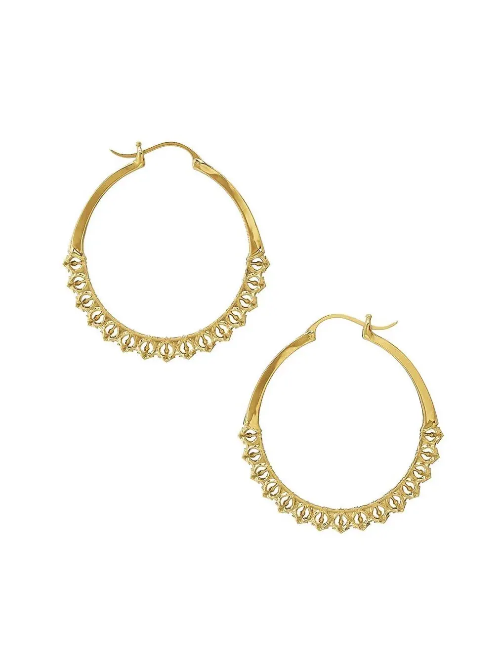 Серьги-кольца Calla Hoops Astor & Orion — золотистый