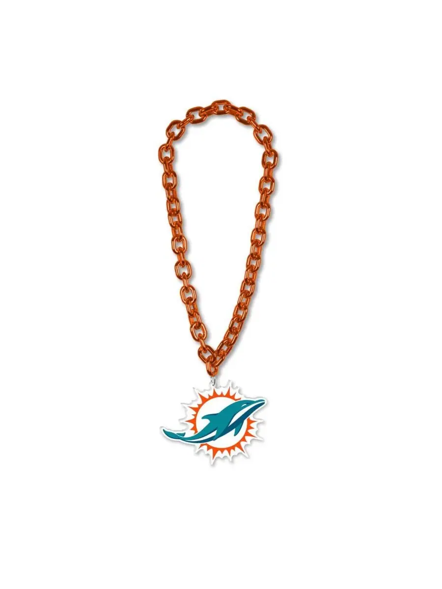 Кулон с логотипом команды Miami Dolphins Big Chain Logo Wincraft
