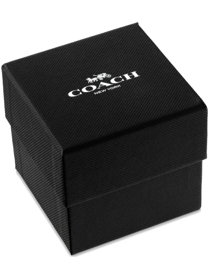 Женские часы Mara Black с кожаным ремешком, 19 x 26 мм Coach — изображение 5 из 6