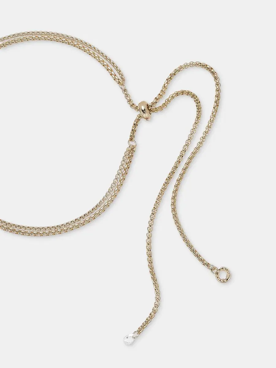 Подвеска-ожерелье Stone Pebble 30" Layered Pendant Anne Klein — изображение 3 из 5, оттенок мульти