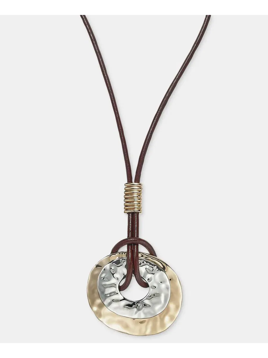 Подвеска Disc Rope Pendant, 91 см + удлинитель 8 см Style & Co
