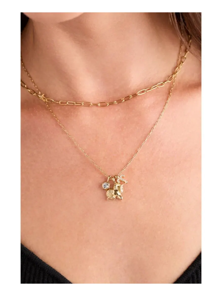Кулон-подвеска с зодиакальным знаком Овен, модель Aries Zodiac Charm Cluster Alex and Ani — изображение 3 из 3
