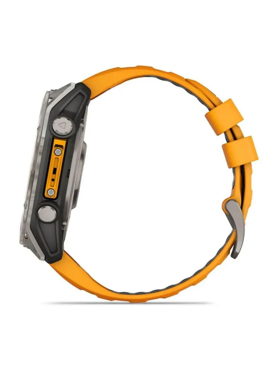Мультиспортивные GPS-часы fenix 8 51 мм с AMOLED-дисплеем — изображение 3 из 6, оттенок серый/черный черный