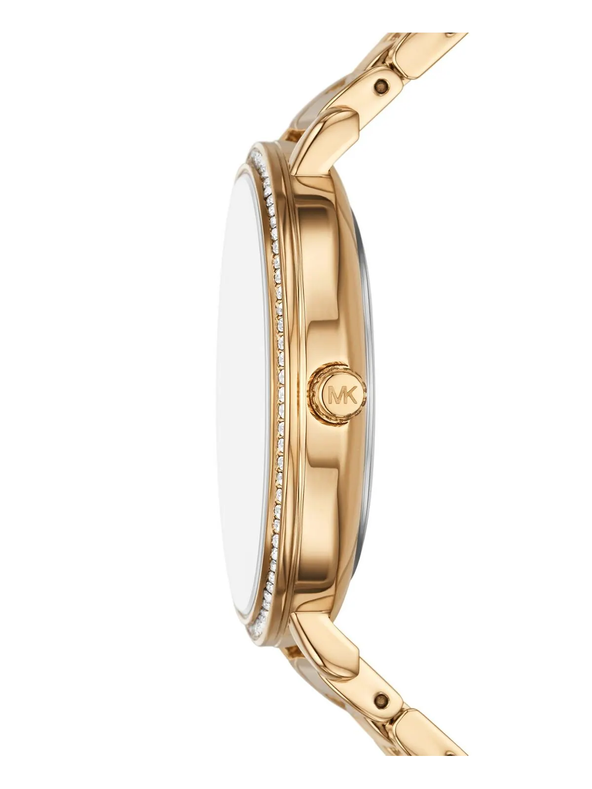 Женские часы Pyper с золотистым браслетом и тремя стрелками, 38 мм Michael Kors — изображение 2 из 4, оттенок золотистый