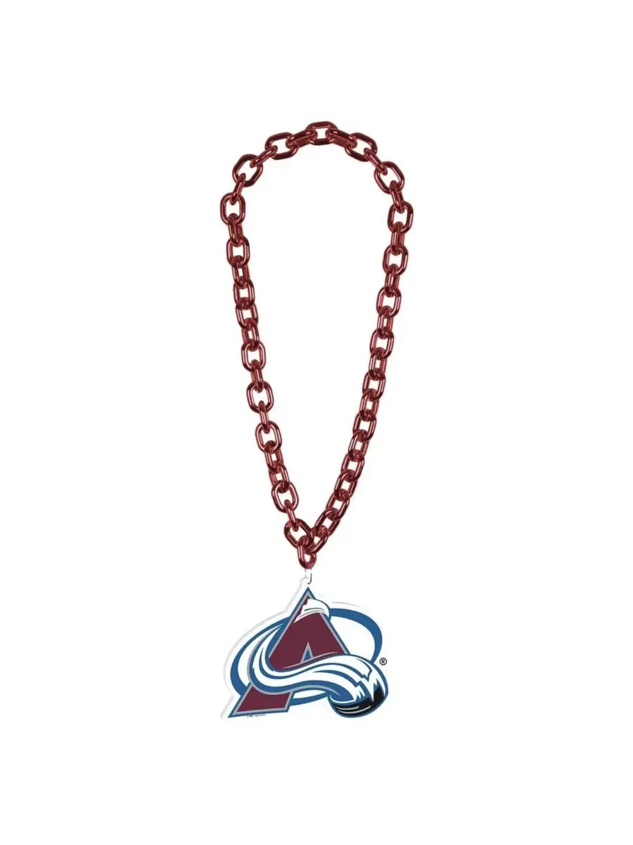 Мужское и женское колье-цепочка с логотипом команды Colorado Avalanche Wincraft
