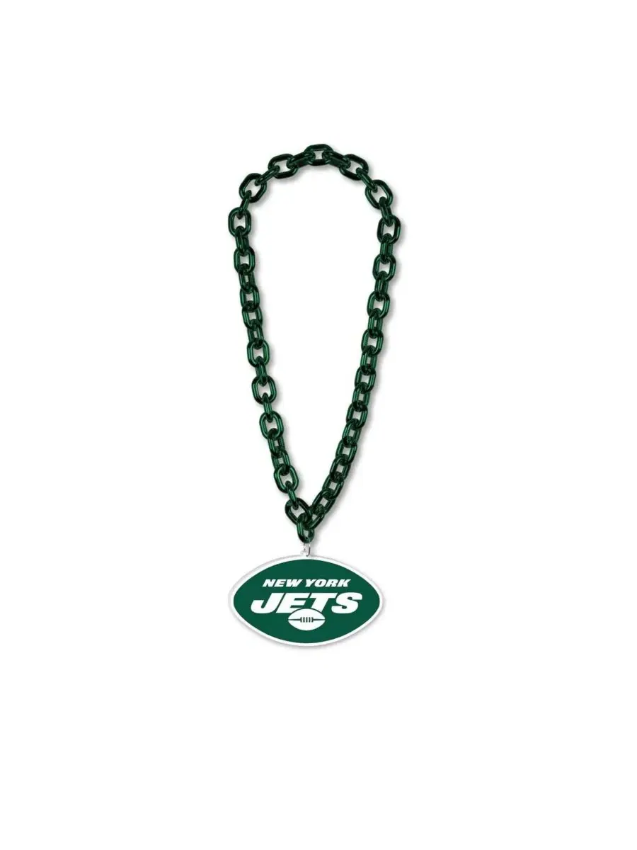 Мужское и женское колье-цепочка с логотипом New York Jets Wincraft