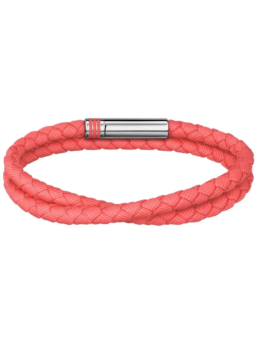 Мужской браслет Ares Summer из нержавеющей стали с коралловым ремешком и нейлоновым шнуром Hugo Boss — изображение 3 из 3