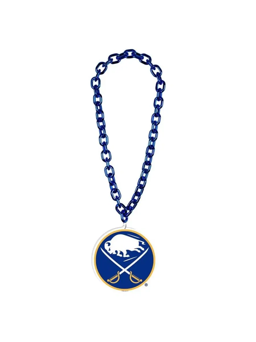 Мужское и женское колье-цепочка с логотипом Buffalo Sabres Wincraft