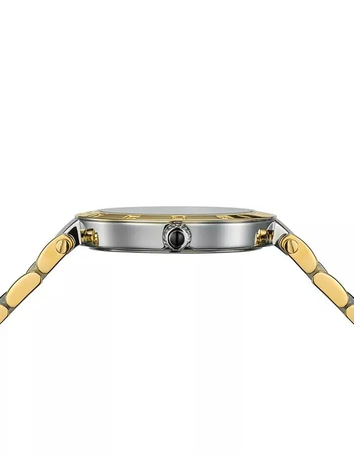 Женские швейцарские часы Balmainia Bijou Diamond (1/10 карата t.w.), двухцветный браслет из — изображение 3 из 4