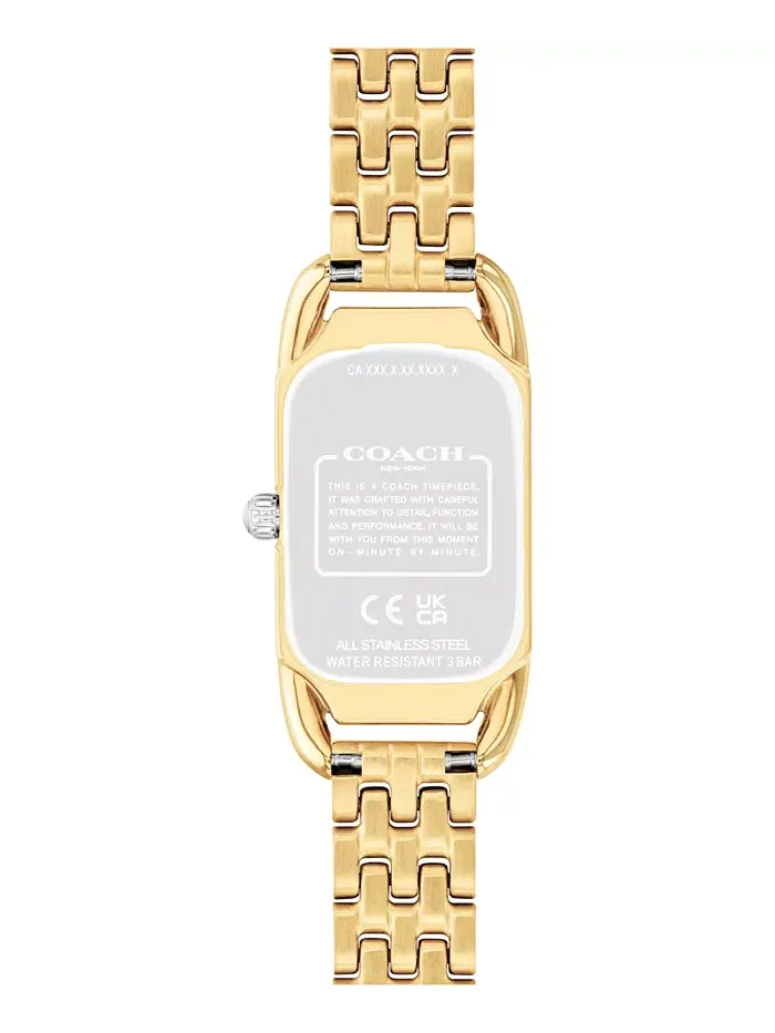 Женские часы Cadie Tri-Tone с браслетом из нержавеющей стали, 17.5 мм COACH — изображение 2 из 6