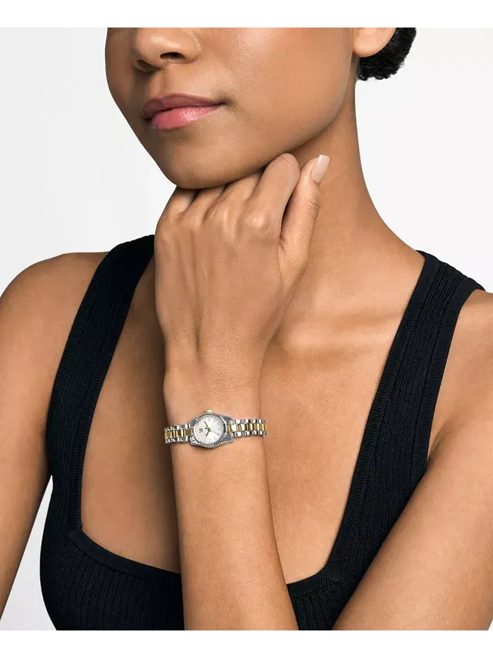 Женские часы Lexington Three-Hand с двухцветным корпусом из нержавеющей стали, 19 мм Michael Kors — изображение 3 из 4