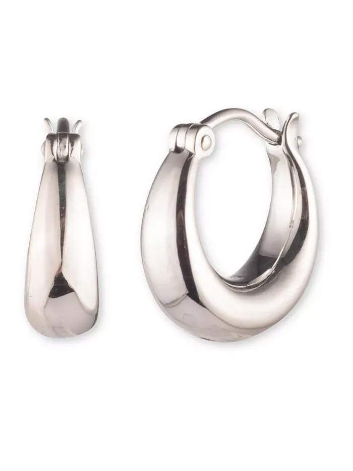 Серьги-кольца из стерлингового серебра Ralph Lauren