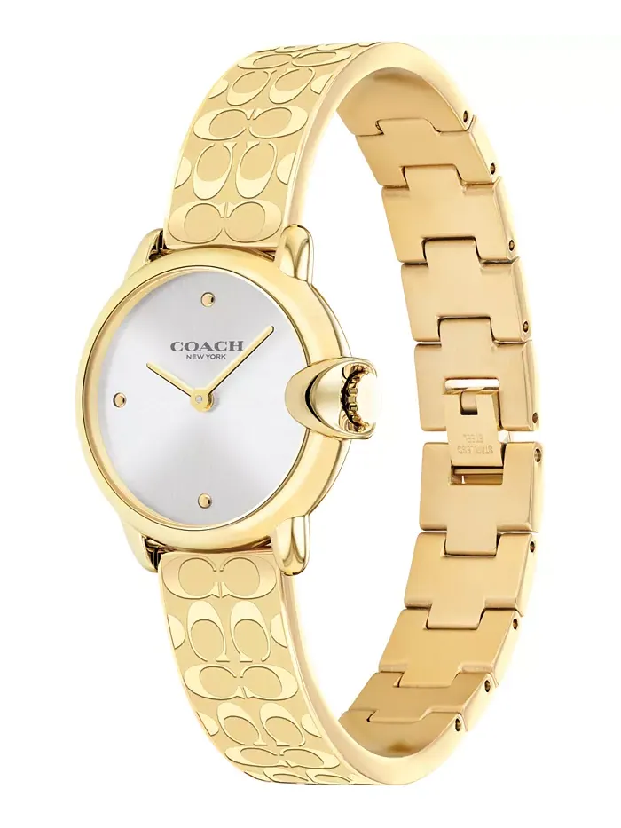 Женские часы-браслет Arden с позолоченным корпусом, 28 мм COACH — изображение 4 из 6