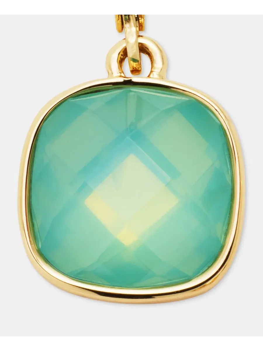 Серьги-подвески с камнями Anne Klein, Lt/Pas Grn — изображение 4 из 4