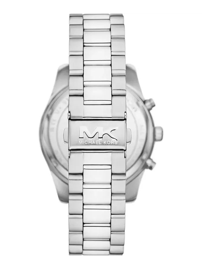 Мужские часы Lexington Chronograph с серебристым корпусом из нержавеющей стали, 44 мм Michael Kors — изображение 3 из 5