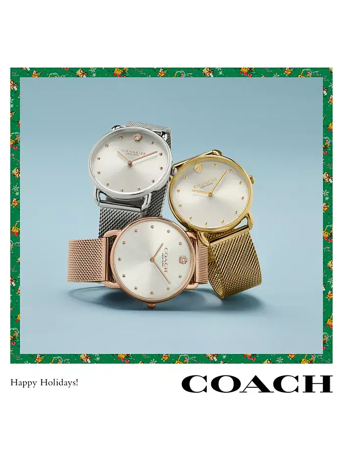 Женские часы Elliot Coach с браслетом из нержавеющей стали — изображение 6 из 6